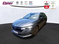 Graphitegrau (metallic) Gebraucht 2022 Skoda Octavia SportLine Kombi | 27.880 € (Etwas zu teuer)