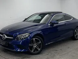 Brillantblau (metallic) Gebraucht 2021 Mercedes C300 AMG Coupé | 37.400 € (Superpreis)