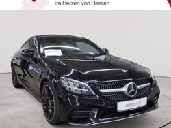 Obsidianschwarz metallic Gebraucht 2021 Mercedes C220 AMG line Coupé | 33.990 € (Guter Preis)