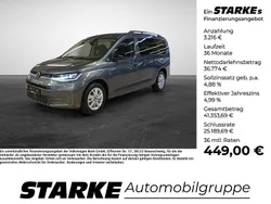 Grau (indiumgrau metallic) Gebraucht 2024 VW Caddy Maxi Life Van / Kleinbus | 39.990 € (Fairer Preis)
