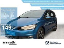 Blau Gebraucht 2021 VW Touran Highline Van / Kleinbus | 24.410 € (Superpreis)
