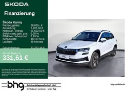 Moonweiß perleffekt Gebraucht 2023 Skoda Karoq Selection SUV | 28.830 € (Fairer Preis)