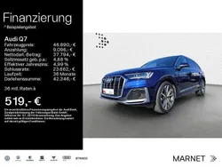 Navarrablau metallic Gebraucht 2021 Audi Q7 S-Line SUV | 46.890 € (Superpreis)