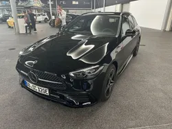 Schwarz Gebraucht 2023 Mercedes C300e AMG line Kombi | 54.890 €