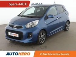 Blau Gebraucht 2017 Kia Picanto Spirit Kleinwagen | 10.980 € (Guter Preis)