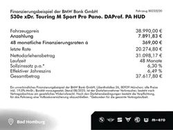 Schwarz Gebraucht 2022 BMW 530e Shadowline Kombi | 38.990 € (Fairer Preis)