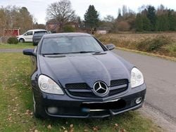 Blau Gebraucht 2008 Mercedes SLK200 Cabrio | 6.990 € (Guter Preis)