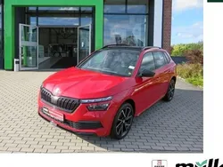 Rot (velvet rot metallic) Gebraucht 2020 Skoda Kamiq Monte Carlo SUV | 21.990 € (Fairer Preis)