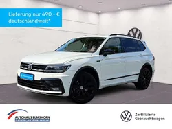 Weiß Gebraucht 2021 VW Tiguan Allspace Highline SUV | 38.420 € (Teuer)