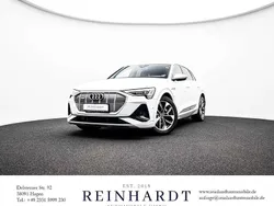 Gletscherweiß metallic Gebraucht 2021 Audi e-tron S-Line SUV | 33.425 € (Fairer Preis)