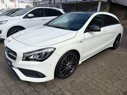 Weiß Gebraucht 2017 Mercedes CLA200 Shooting Brake AMG line Kombi | 20.999 € (Etwas zu teuer)