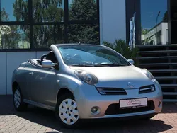 Silber Gebraucht 2006 Nissan Micra C+C Premium Edition Cabrio | 1.900 € (Guter Preis)