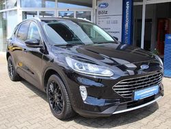 Obsidian schwarz metallic Gebraucht 2021 Ford Kuga Titanium SUV | 21.990 € (Guter Preis)