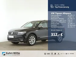 Deep black perleffekt Gebraucht 2021 VW Tiguan Allspace Highline SUV | 28.675 € (Guter Preis)