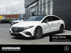 Polarweiss Gebraucht 2023 Mercedes EQS350 AMG Limousine | 59.788 € (Superpreis)
