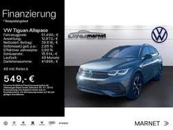 Grau Gebraucht 2024 VW Tiguan Allspace R-line SUV | 51.490 € (Teuer)