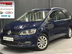 Blau metallic (atlantik blue metallic) Gebraucht 2019 VW Sharan Highline Van / Kleinbus | 23.890 € (Fairer Preis)