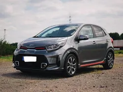 Grau Gebraucht 2021 Kia Picanto GT-Line Kleinwagen | 11.999 € (Superpreis)