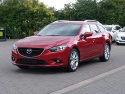 Rot metallic Gebraucht 2014 Mazda 6 Sports-Line Kombi | 18.500 €
