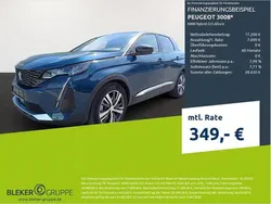 Celebes blau (metallic) Gebraucht 2022 Peugeot 3008 Allure SUV | 24.890 € (Guter Preis)