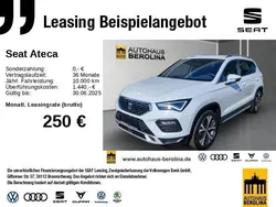Weiß Neu 2025 Seat Ateca Beats SUV | 32.999 € (Fairer Preis)
