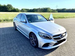 Silber Gebraucht 2019 Mercedes C180 AMG line Limousine | 26.800 € (Etwas zu teuer)