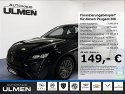 Schwarz Gebraucht 2022 Peugeot 308 Active Limousine | 17.880 € (Guter Preis)