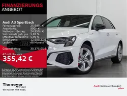 Weiß Gebraucht 2022 Audi A3 Sportback e-tron S-Line Limousine | 24.440 € (Superpreis)