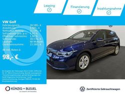 Atlantic blue metallic Gebraucht 2024 VW Golf VIII Life Limousine | 28.580 € (Etwas zu teuer)