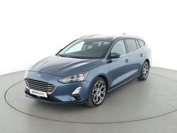 Blau Gebraucht 2019 Ford Focus Titanium Kombi | 14.340 € (Etwas zu teuer)