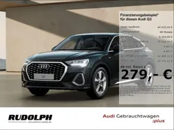 Mythosschwarz metallic Gebraucht 2024 Audi Q3 Sportback S-Line SUV | 44.930 € (Fairer Preis)