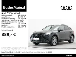 Schwarz Gebraucht 2023 Audi Q5 Sportback S-Line SUV | 42.430 € (Guter Preis)