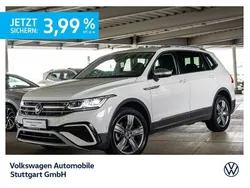 Pure white Gebraucht 2022 VW Tiguan Allspace Elegance SUV | 36.330 € (Fairer Preis)