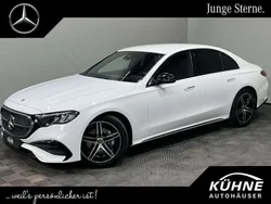 Weiß, Gebraucht 2024 Mercedes E200 AMG Limousine | 44.950 € (Fairer Preis)