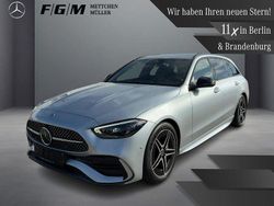 Hightechsilber Gebraucht 2024 Mercedes C220 AMG line Kombi | 46.870 € (Teuer)