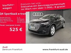 Mythosschwarz metallic Gebraucht 2024 Audi Q4 Sportback e-tron Ambiente SUV | 50.740 € (Teuer)
