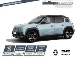 Kumulusblau, dach in black pe Neu 2025 Renault 4 E-Tech Komfort SUV | 34.300 €