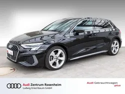 Schwarz Gebraucht 2022 Audi A3 Sportback S-Line Limousine | 25.880 € (Fairer Preis)
