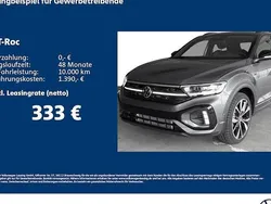 Grau Neu 2025 VW T-Roc R-line SUV | 49.776 € (Etwas zu teuer)