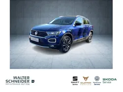 Atlantik blue metallic Gebraucht 2021 VW T-Roc United SUV | 21.950 € (Fairer Preis)