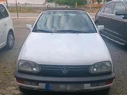 Weiß Gebraucht 1998 VW Golf Cabriolet Cabrio | 1.700 €