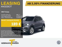 Grau Gebraucht 2025 VW T-Cross Goal SUV | 23.390 € (Guter Preis)