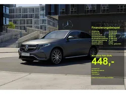 Grau Gebraucht 2022 Mercedes EQC400 AMG SUV | 41.500 €
