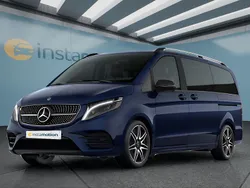Blau Gebraucht 2021 Mercedes V300 Van / Kleinbus | 50.299 € (Superpreis)