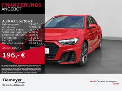Rot Neu 2024 Audi A1 Sportback S-Line Kleinwagen | 29.430 € (Guter Preis)