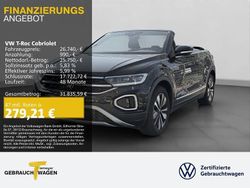 Deep black perleffekt Gebraucht 2024 VW T-Roc Cabriolet Move Cabrio | 26.740 € (Superpreis)