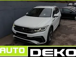 Pure white Gebraucht 2022 VW Tiguan Allspace R-line SUV | 30.770 € (Etwas zu teuer)
