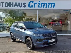 Blau (metallic) Gebraucht 2022 Jeep Compass SUV | 27.990 € (Guter Preis)