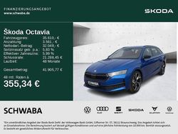 Raceblau metallic Gebraucht 2025 Skoda Octavia SportLine Kombi | 35.610 € (Fairer Preis)