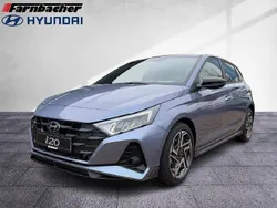 Meta blue / mic Gebraucht 2021 Hyundai i20 N Line Limousine | 23.490 € (Teuer)